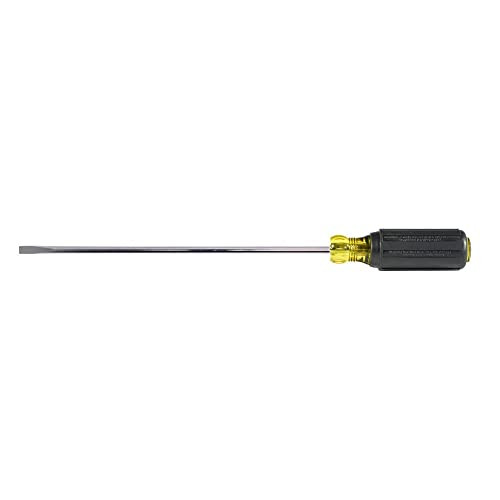 Klein Tools 601-8 3/16-Inch Cabinet Tip Screwdriver, 8-Inch | JB Tools