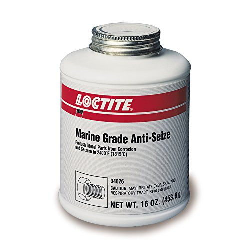 Loctite 34026 Lubricante antiagarrotamiento de grado marino, 16 oz. Botella