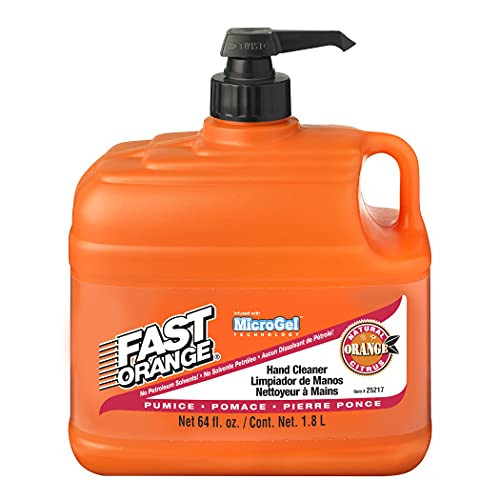 Flacone detergente per mani arancione rapido Permatex 25217