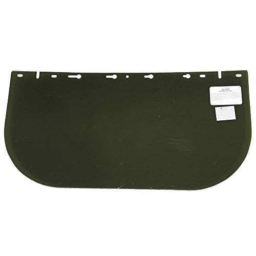 Sellstrom S35120 Face Shield Replacement Window Uncoated Acetate Dark Green Tint