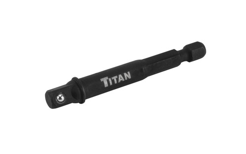 Titan Tools 85546 Socket Adapter WBL 1/4DR 2.5in 10PK