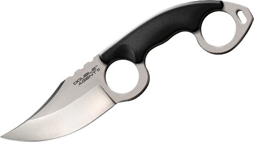 Cold Steel cs-39fn double agent ii clip point couteau à lame unie de 3"