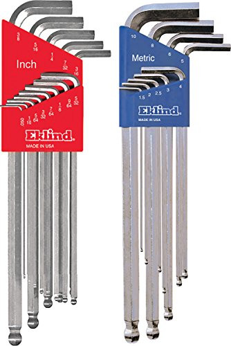 Opbergtas Voor Gereedschap Dubbel Beëindigde Hexsleutel, L-type Schuine Schuine Elleboog Sleutel Schuine Kop Aansluiting, 6-punts, Metriek, 8-19 Mm, 9-delige, Met Rollende Zak 9-delige Sleutel Set
