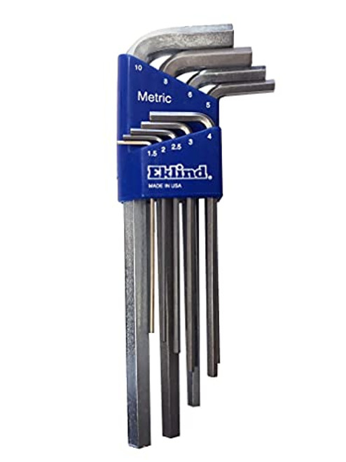 Eklind Security Tamper Resistant Hex-L Key Allen Wrench - 8-Pieces