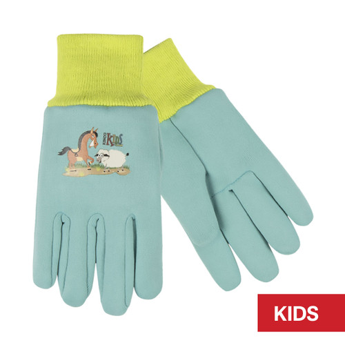 Kinco Soft-Arbeitshandschuhe für Kinder – Kindergröße S (830-KS)