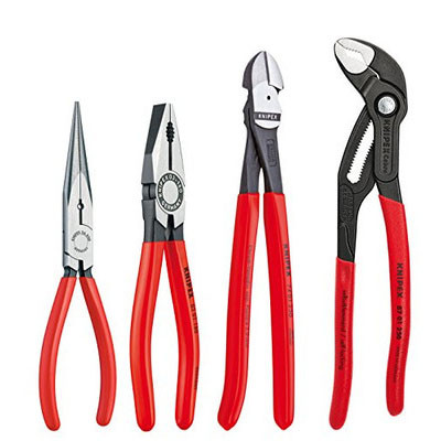 Knipex Cobra Combination Cutter & Needle Nose Pliers Set (9K008094US)