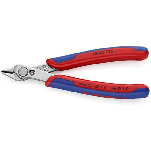 Knipex Electronic Super Knips Pliers, Inox Steel, Multi-Component (7803125)