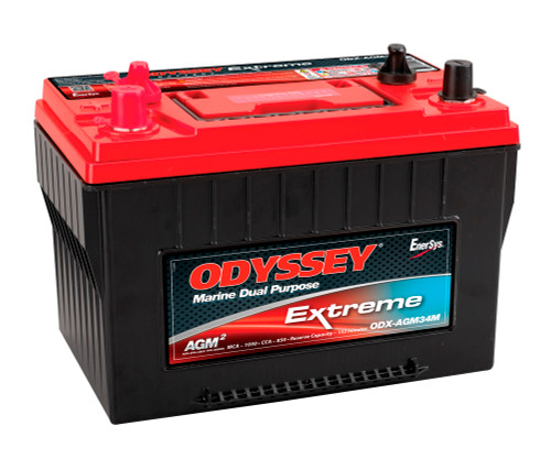 Bateria ODYSSEY grupo 850cca bateria 34m (odx-agm34m)