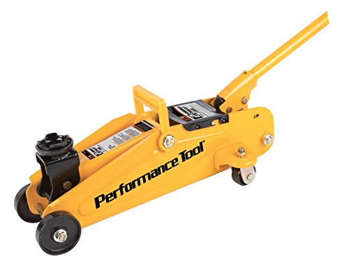 Performance Tool W1606 Macaco de carrinho compacto com capacidade de 2 toneladas (4.000 lbs.)