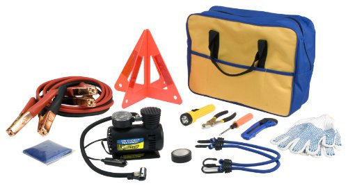 Performance Tool 60220 kit di emergenza stradale premium con cavi di avviamento