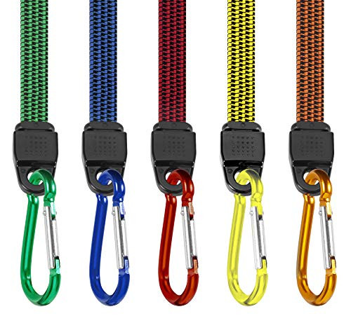 Performance Tool w1449 5pk επίπεδο κορδόνι bungee carabiner