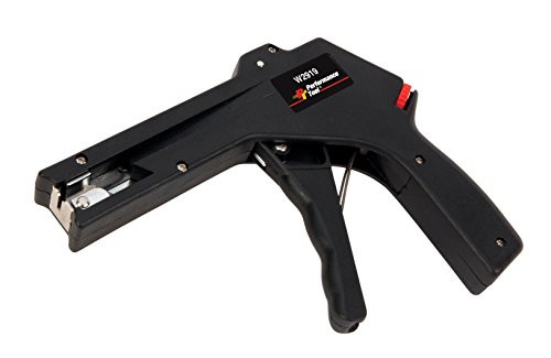 Performance Tool w2919 pistola para sujetacables ajustable, negra