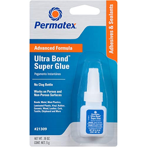 Permatex Ultra Bond Super Glue 5g - High Performance Adhesive (21309)