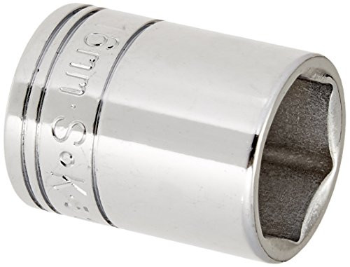 SK Tools 316 3/8 in. Drive 12-Point Metric Standard Chrome Socket 16mm