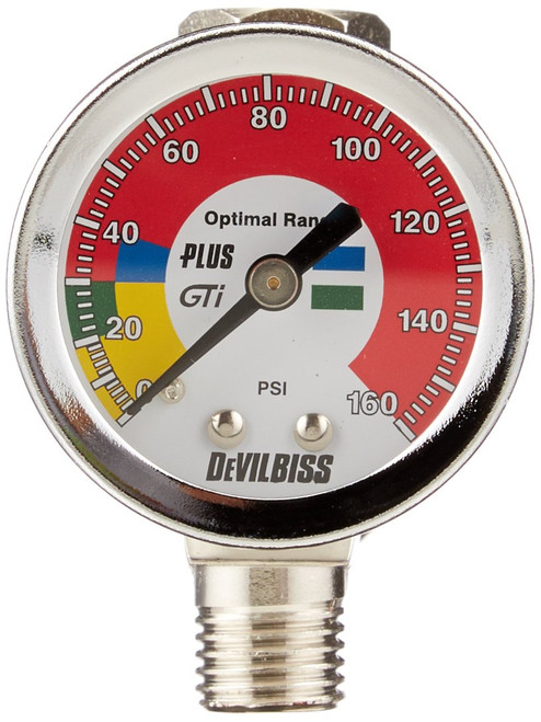 DeVILBISS HAV-511 Lufteinstellventil mit Manometer