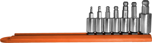 Mayhew 7-Pieces Metric Ball Hex Socket Bit Set (16023)