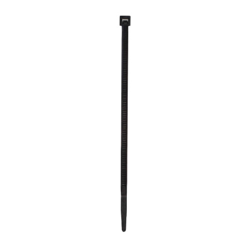 Mayhew 4" Standard Black UV Cable Ties (MB4-18BLK-C)