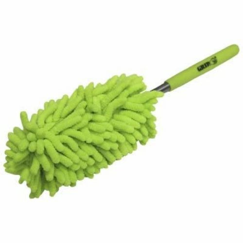 GRIP 54073 Telescopic Duster, Microfiber, Extendable, 10 to 34-In.