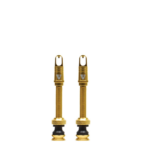VIAIR TLC 50mm Gold Tubeless Valve Stem High Flow Precision (60500GD)