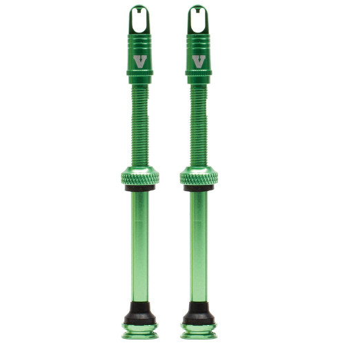 VIAIR 80mm High-Performance Green Tubeless Bike Valve Stem (60800GR)