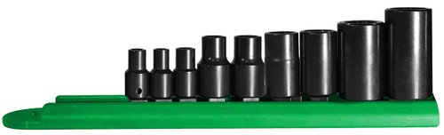 Mayhew 16027 Inverted Torx Plus Socket Bit Set, 9-Piece, Black Oxide Finish