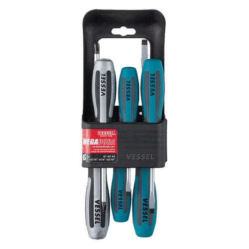 Vessel 9006HS MEGADORA Screwdriver 6PC. SET