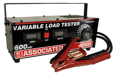 Associated 6039 6/12/24V 600 Amp Digital Carbon Pile Tester