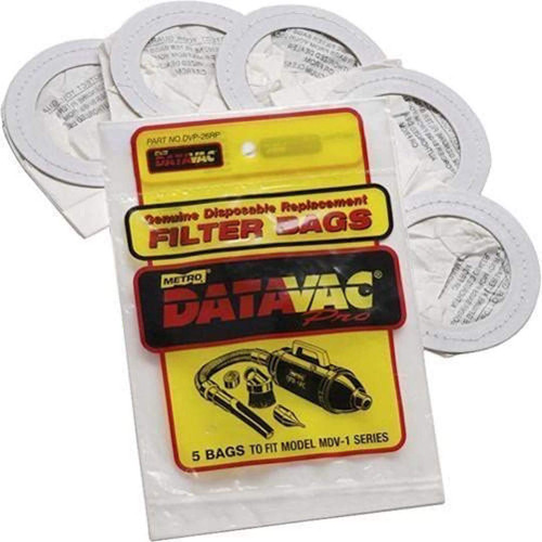 MetroVac Disposable Bags 5 Pack for MDV-1 Series Vacuum Models (120-516620)