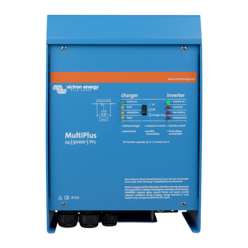 Victron MultiPlus 24/3000/70-50 120V VE.Bus Inverter Charger (PMP243021102)