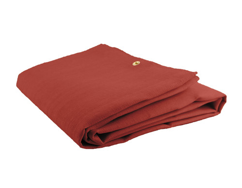 Jackson Safety Wilson Silicone Coated Fiberglass Blanket 10'x10' Red (37592)