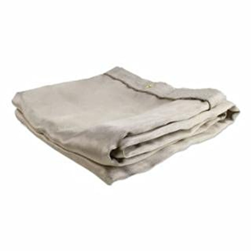 Jackson Safety 36306 Wilson 18oz Silica Cloth Fiberglass Welding Blanket, 6' x 8', Tan
