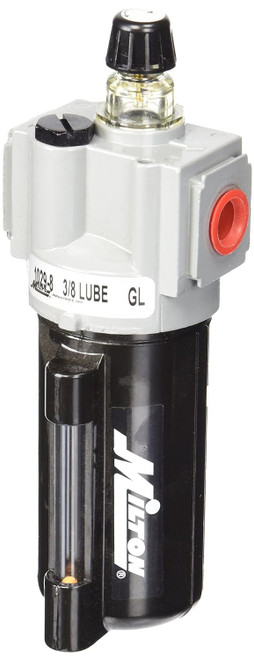 Milton 1029 3/8" NPT Polycarbonate FRL Lubricator