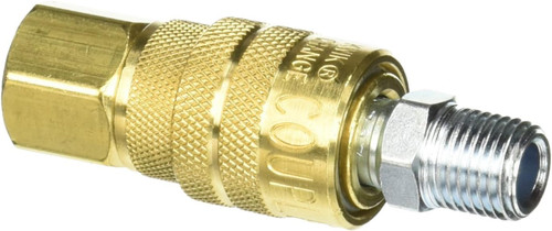 Milton 711 1/4" F. Body & M. M-Style Plug