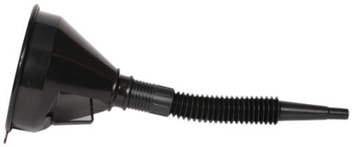 Wirthco 32825 Flex Spout Funnel - 1 Quart Capacity, Black