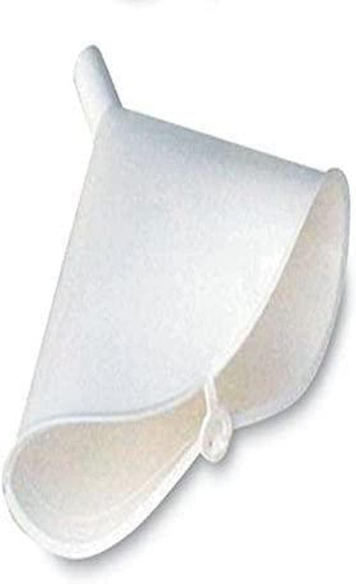 Funnel King 12 oz Folding Polyethylene Funnel, White (32610-7)