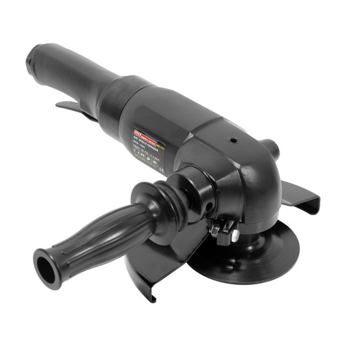 M7 Air Angle Grinder with 7"" Wheel Safety Lever Throttle Side Handle (QB-177)