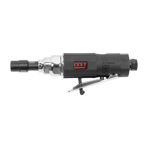 M7 Air Die Grinder with 1/8"" and 1/4"" Collets and 1"" Extended Shaft (QA-311B) | JB Tools
