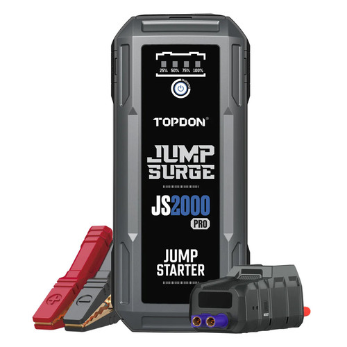 TOPDON JumpSurge 2000 PRO 12V Jump Starter Power Bank and Flashlight (JumpSurge2000Pro)