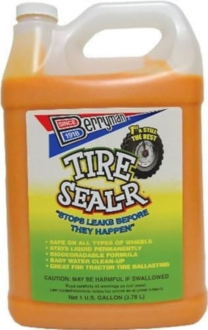 Berryman Tire Seal-R Sealant w/ Pump - 1-Gallon Bottle (1301)