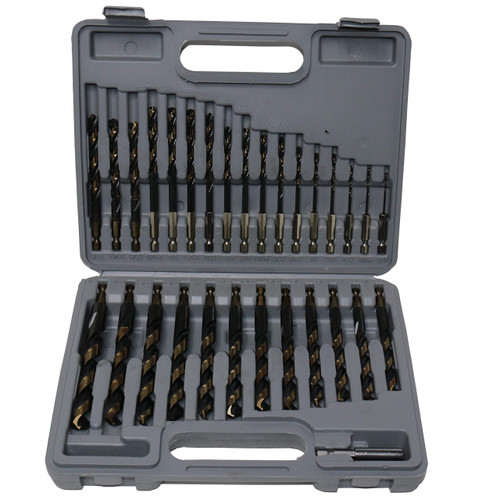 Conjunto de chaves hexagonais de troca rápida de 29 peças Drill America 1/16-1/2x64ths (kfdhex29-pc)