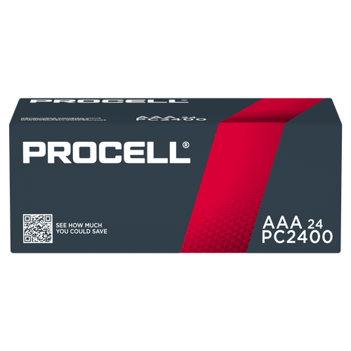 Procell Alkaline AAA Batteries - 24 Pack (PC2400)