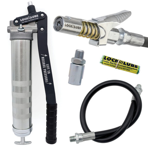 LockNLube Professional Series Lever Grease Gun Kit (LNL351)