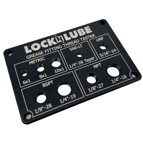 LockNLube Grease Fitting Thread Tester (LNL81132)