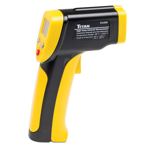 Termômetro infravermelho de alta temperatura Titan Tools (51408)