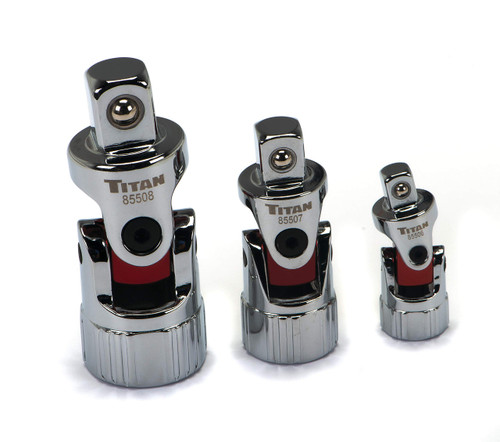 Titan Tools 3pc Auto Flex Universal Joint (85505)