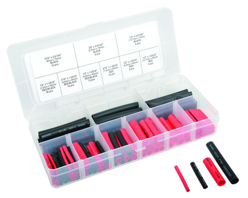 Titan Tools 106 pc. Dual-Wall Heat Shrink Tube Assortment (45239)