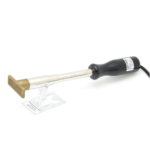 Wall Lenk Woodworker's Branding Iron - Will work on wood, Black, Small (CM125-W)