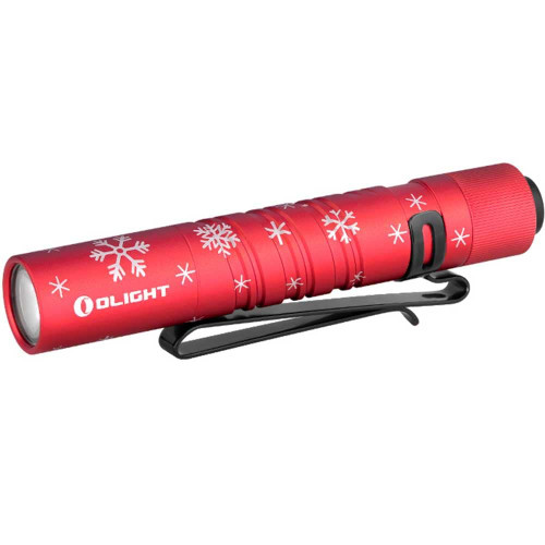 OLight Snowflake Mini Flashlight I3T EOS Holiday Aluminum LED