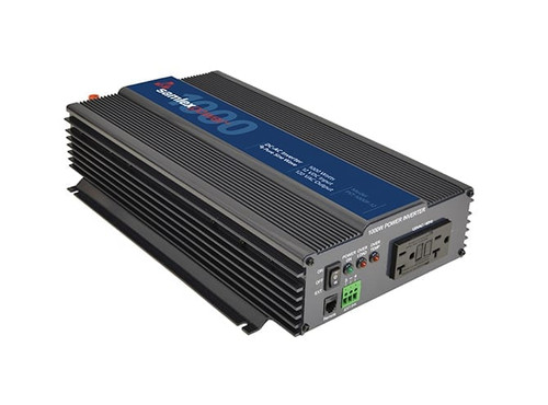 Samlex Inverter, 1000 Watts 12VDC, Pure Sine Wave 120VAC; Samlex (PST-1000F-12)