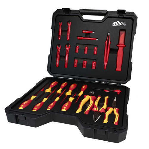Wiha 26-Piece Insulated Hybrid & EV Essentials Tool Kit (91890)
